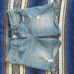Lucky Brand The Roll Up Denim Shorts 6/28